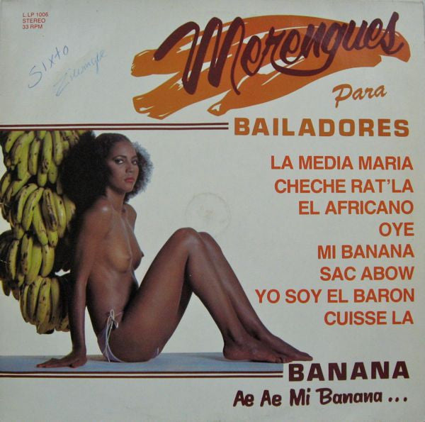 Various : Merengues Para Bailadores (LP, Comp)