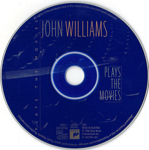 John Williams (7) : Plays The Movies (2xCD)
