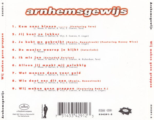 Arnhemsgewijs : Wij Maken Geen Grappen! (CD, Album)