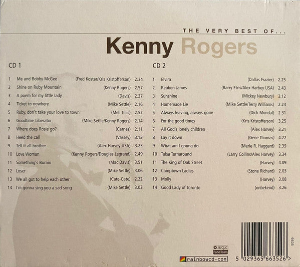 Kenny Rogers : The Very Best Of... (2xCD, Comp)