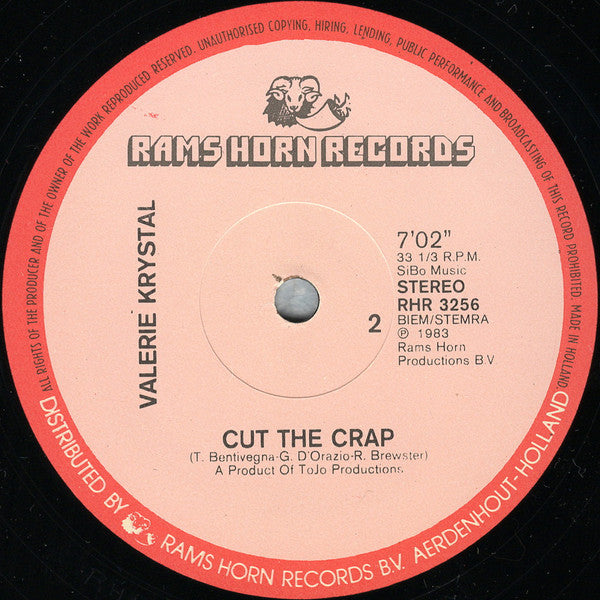 Valerie Krystal : Jailbait C/W Cut The Crap (12", Single)