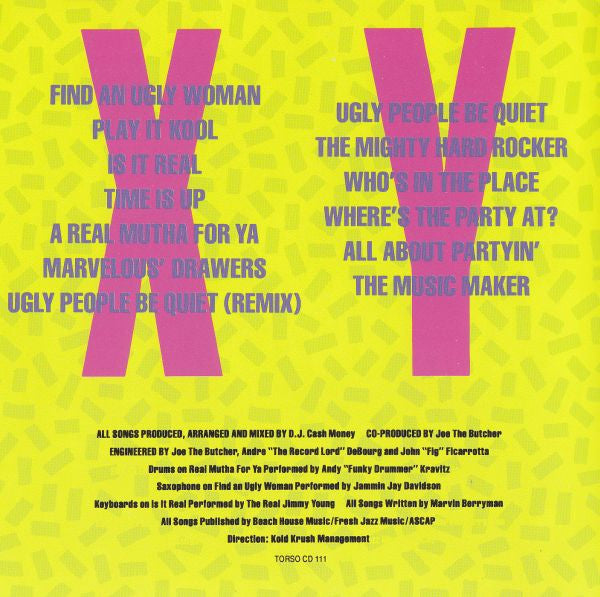 Cash Money & Marvelous : Where's The Party At? (CD, Album)