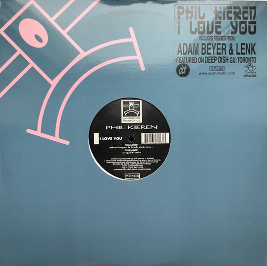 Phil Kieran : I Love You (2x12")
