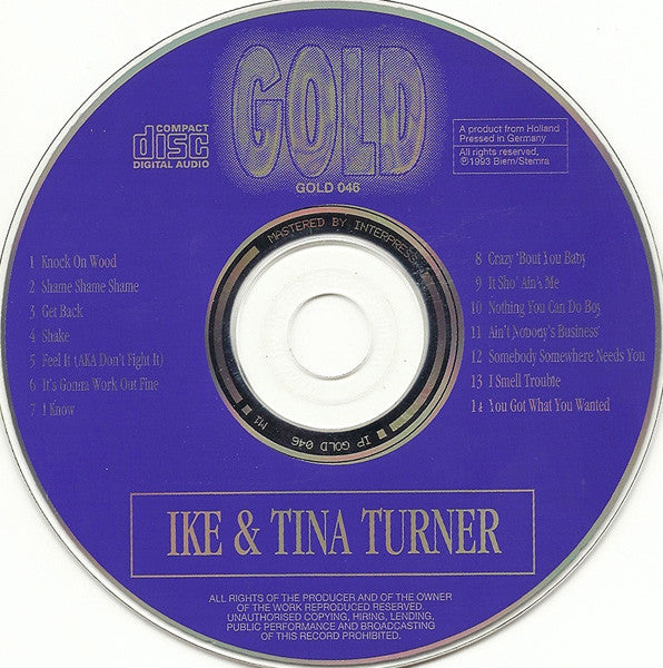 Ike & Tina Turner : Gold (CD, Comp)