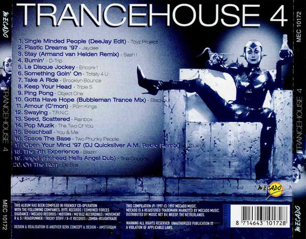 Various : Trance House 4 (CD, Comp)