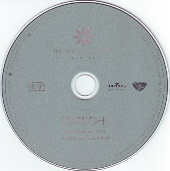 The Supermen Lovers Feat. Mani Hoffman : Starlight (CD, Single, Car)