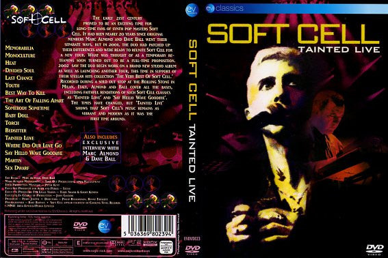 Soft Cell : Tainted Live (DVD-V, RE, Multichannel, PAL)