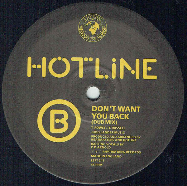 Hotline : Stay Away (12")