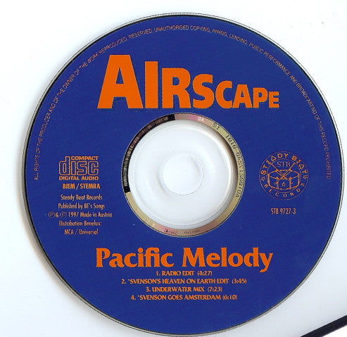 Airscape : Pacific Melody (CD, Maxi)