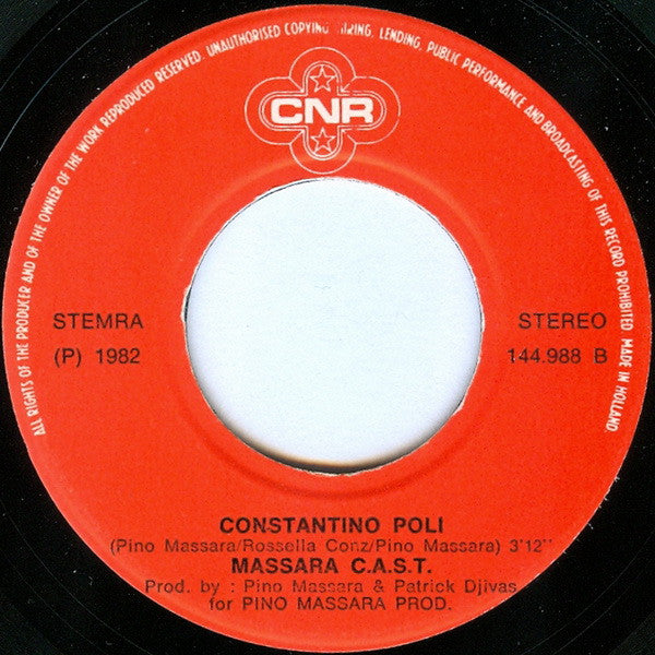 Massara C.A.S.T. : Volerai Volero (7", Single)