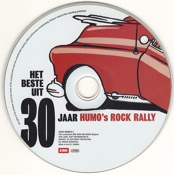 Various : Het Beste Uit 30 Jaar Humo's Rock Rally (CD, Comp)