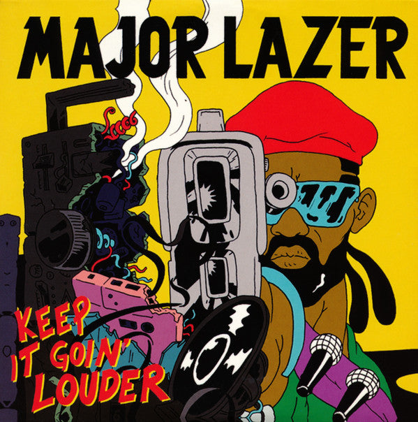 Major Lazer : Keep It Goin' Louder (CD, Single, Promo)