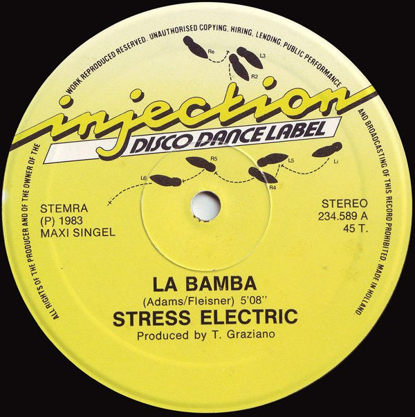 Stress Electric : La Bamba (12", Maxi)