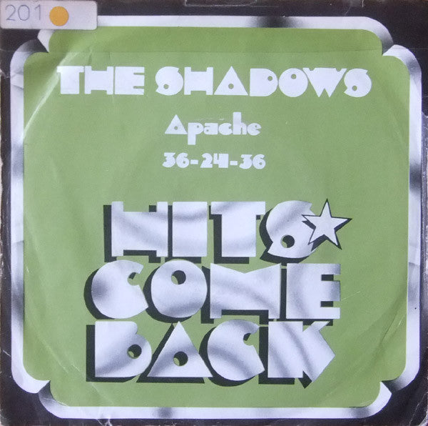 The Shadows : Apache / 36-24-36 (7", Single, RE)