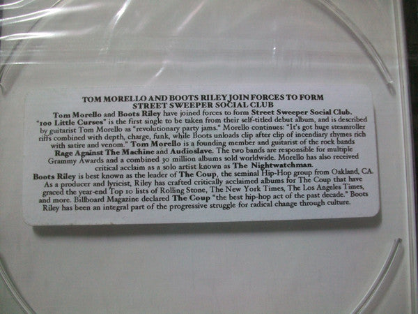 Street Sweeper Social Club : 100 Little Curses (CD, Single, Promo)