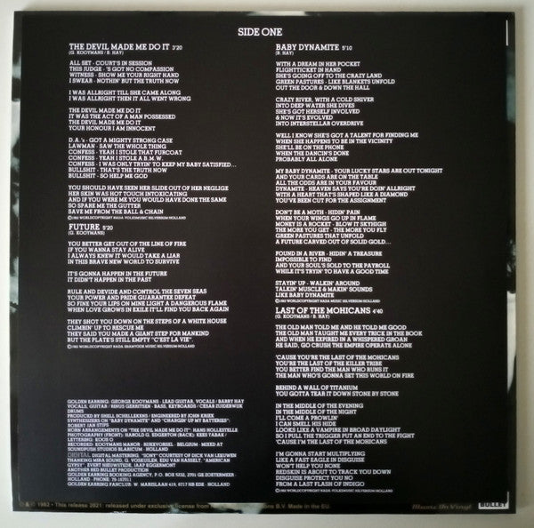 Golden Earring : Cut (LP, Album, Ltd, Num, RE, Gol)