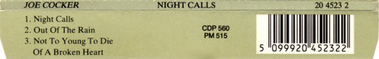 Joe Cocker : Night Calls (CD, Single)