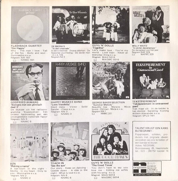 Muscles (2) : Music Is Our Message (7")