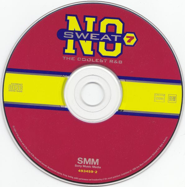 Various : No Sweat 7 (The Coolest R&B) (CD, Comp)