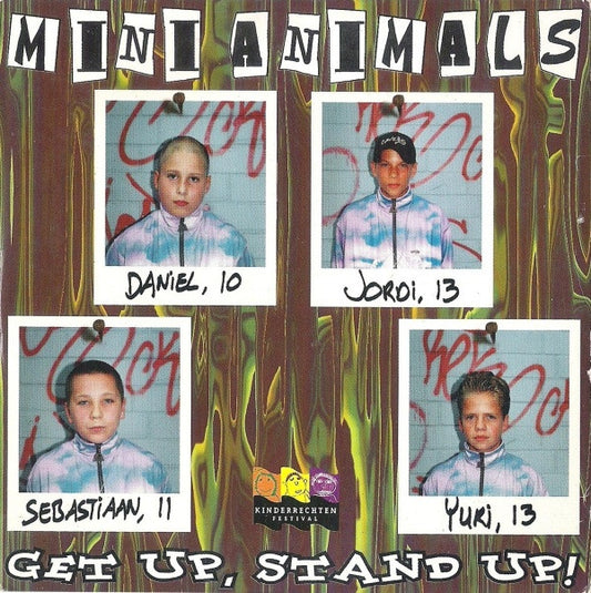 Mini Animals : Get Up, Stand Up! (CD, Single)