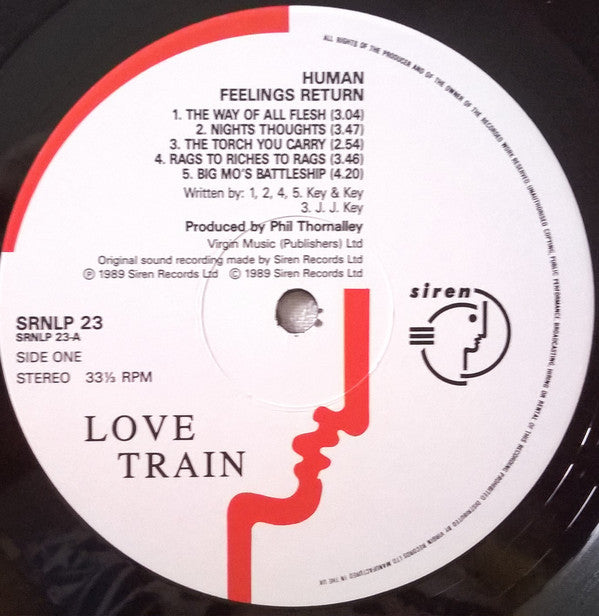 Lovetrain (2) : Human Feelings Return (LP, Album)