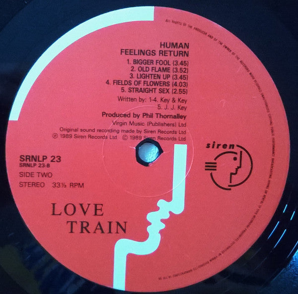 Lovetrain (2) : Human Feelings Return (LP, Album)