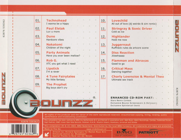 Mental Theo : Bounzz (CD, Comp, Enh)