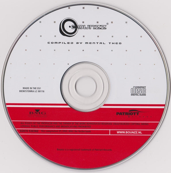 Mental Theo : Bounzz (CD, Comp, Enh)