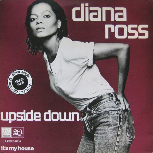 Diana Ross : Upside Down (12", Single)