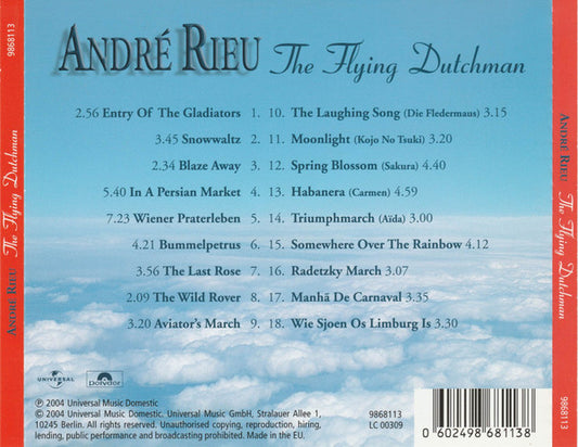 André Rieu : The Flying Dutchman (CD, Album)