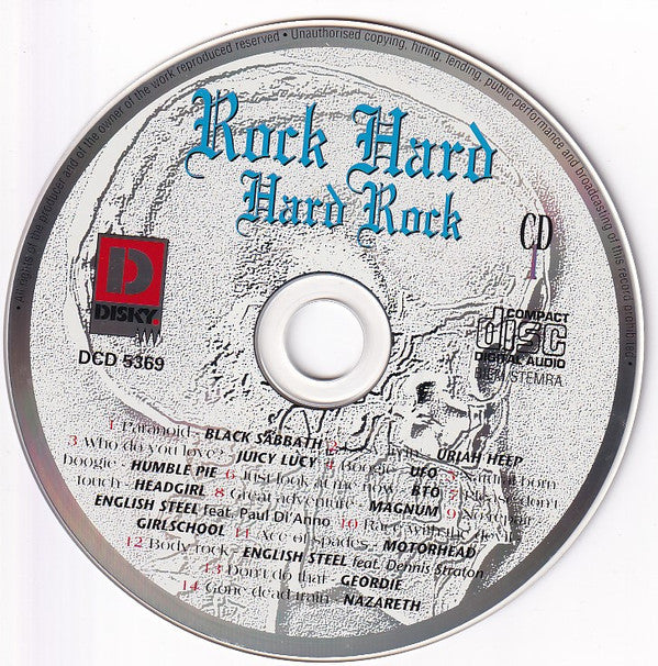 Various : Rock Hard, Hard Rock (2xCD, Comp)