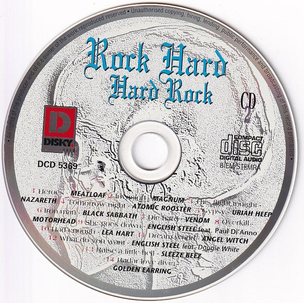 Various : Rock Hard, Hard Rock (2xCD, Comp)