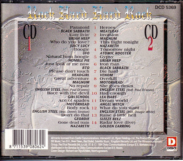 Various : Rock Hard, Hard Rock (2xCD, Comp)