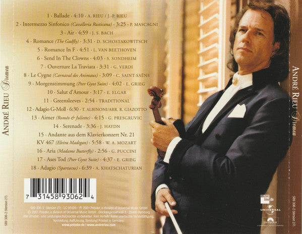 André Rieu : Dromen (CD, Album)