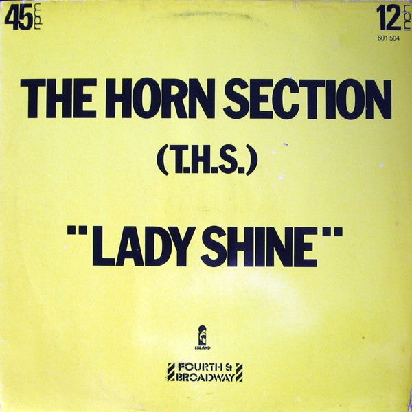 The Horne Section : Lady Shine (12")
