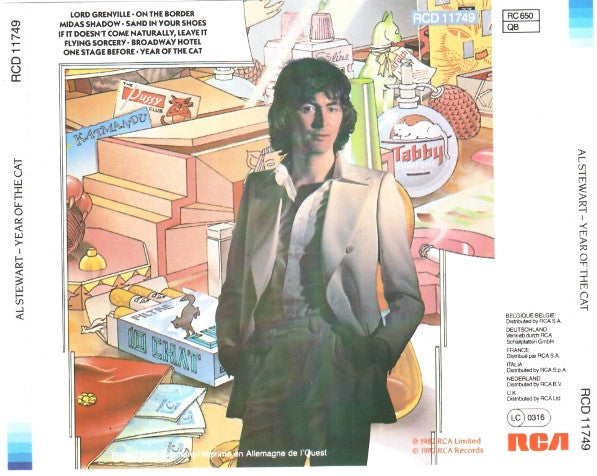 Al Stewart : Year Of The Cat (CD, Album, RE)