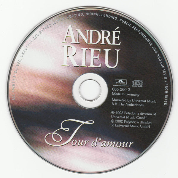 André Rieu : Tour D'Amour (CD, Album, Copy Prot.)