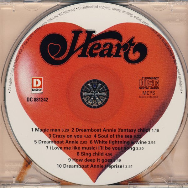 Heart : Dreamboat Annie (CD, Album, RE)
