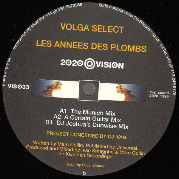 Volga Select : Les Années Des Plombs (12")