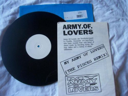 Army Of Lovers : My Army Of Lovers (The Pisces Remix) (12", W/Lbl)