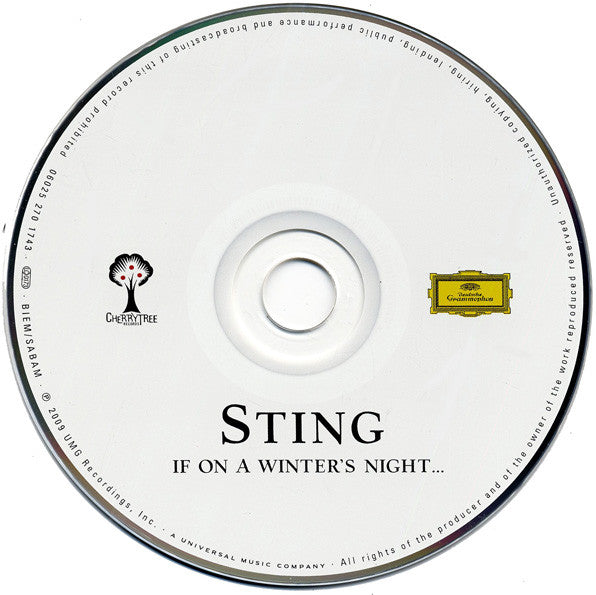 Sting : If On A Winter's Night... (CD, Album, Gat)