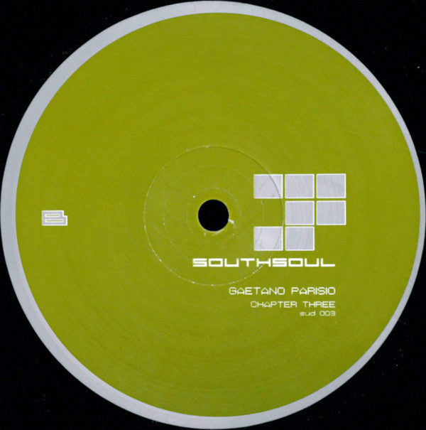 Gaetano Parisio : Chapter Three (12")