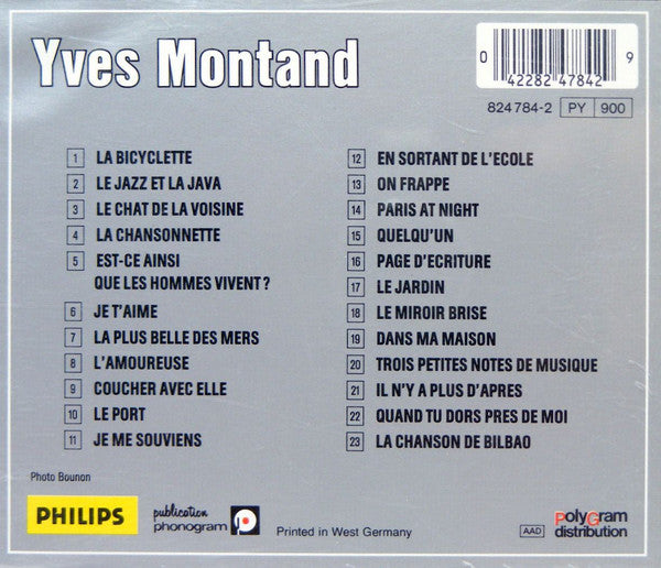 Yves Montand : Yves Montand (CD, Comp)