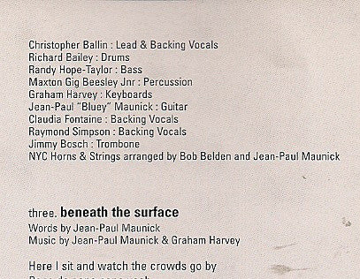 Incognito : Beneath The Surface (CD, Album)