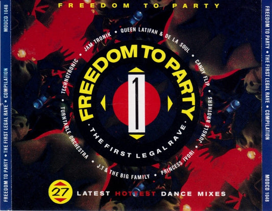 Various : Freedom To Party 1 - The First Legal Rave (2xCD, Comp)