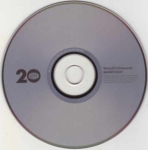 Various : Warp20 (Unheard) (CD)