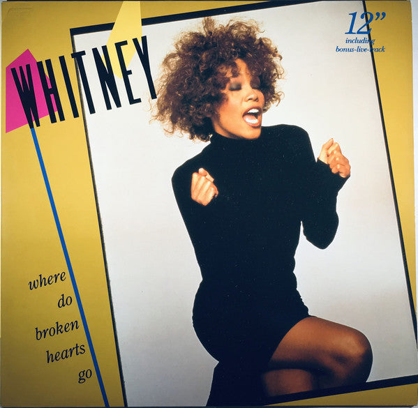 Whitney Houston : Where Do Broken Hearts Go (12", Maxi)