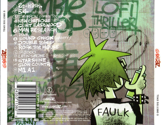 Gorillaz : Gorillaz (CD, Album, Enh, Jew)