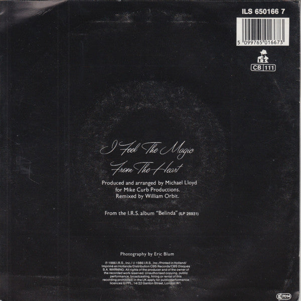 Belinda Carlisle : I Feel The Magic (7", Single)