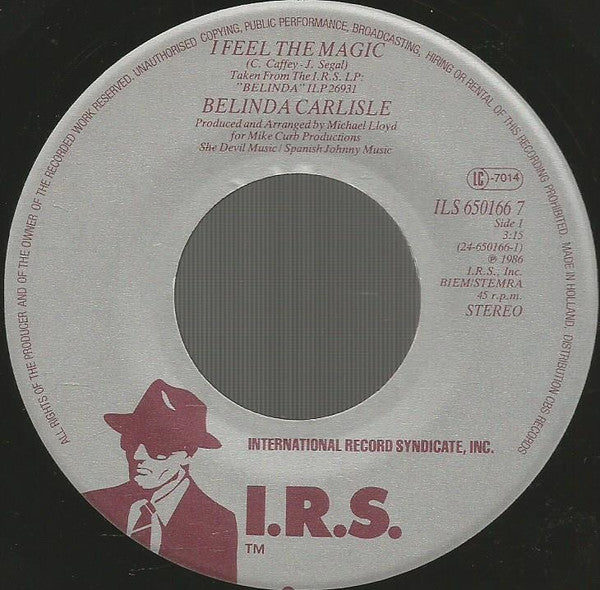 Belinda Carlisle : I Feel The Magic (7", Single)